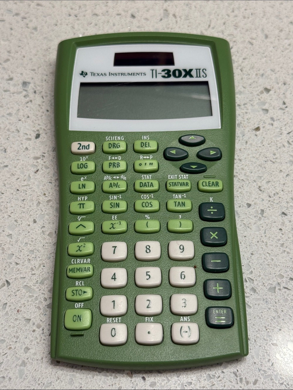 Texas Instruments TI-30x IIS Green calculator